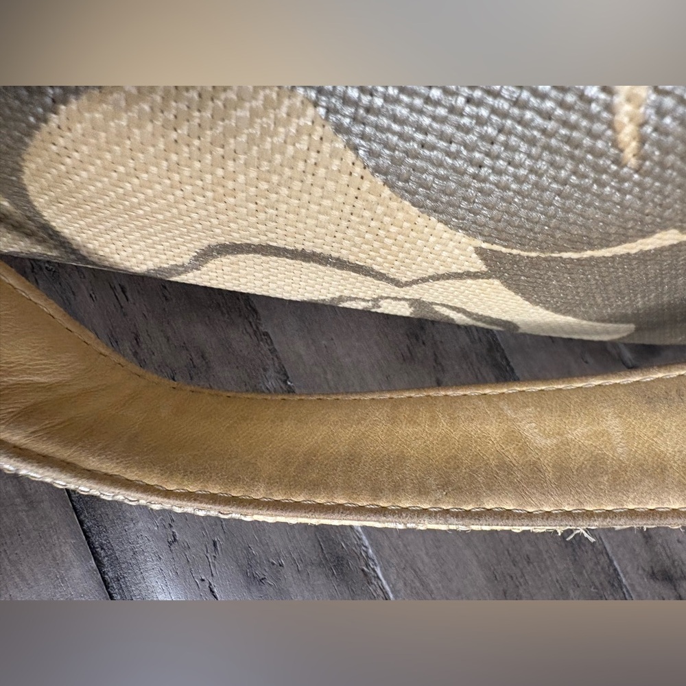 CHANEL Camellia Raffia CC Logo Chain Tote - Picture 6 of 16